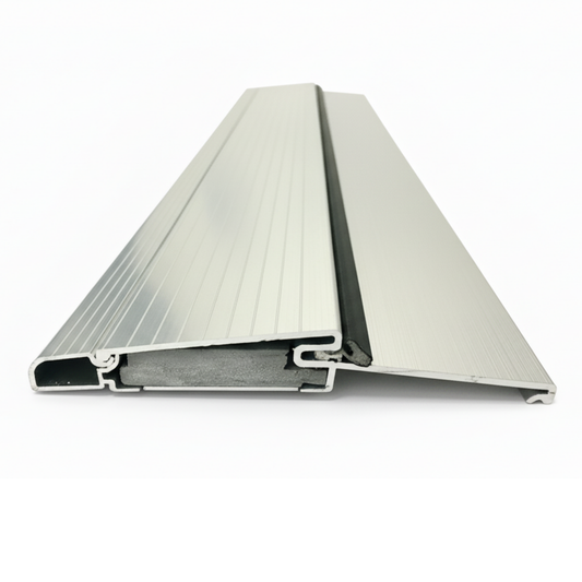 KC Hardware Exterior Door Threshold 4 9/16" Outdoor Swing Mill Threshold Heavy Duty Adjustable Aluminum Door Sill Pan for Weatherproof & Easy Install for Residential/Commercial Use- 36" Length.